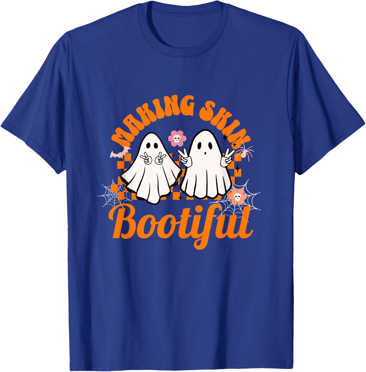 Making Skin Bootiful Halloween for Estheticians skincare T-Shirt - T-Shirt | Royal