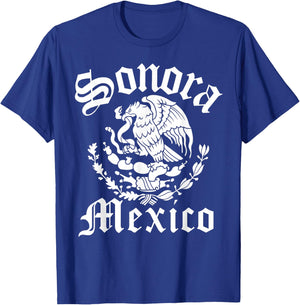 Sonora with Mexican Emblem Sonora T-Shirt - T-Shirt | Royal