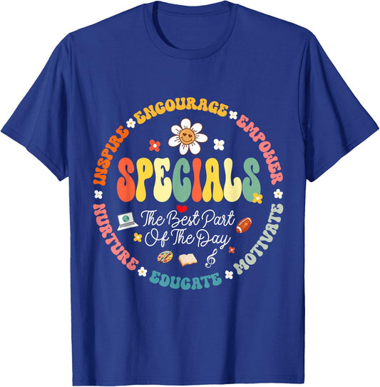 Teacher Specials The Best Part Of The Day - Specials Squad T-Shirt - T-Shirt | Royal