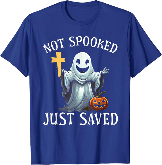Christian Halloween Jesus Christ Trick Or Treat Christianity T-Shirt - T-Shirt | Royal