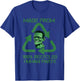 Frankenstein Made From 100% Recycled Human Parts - Halloween T-Shirt - T-Shirt | Royal