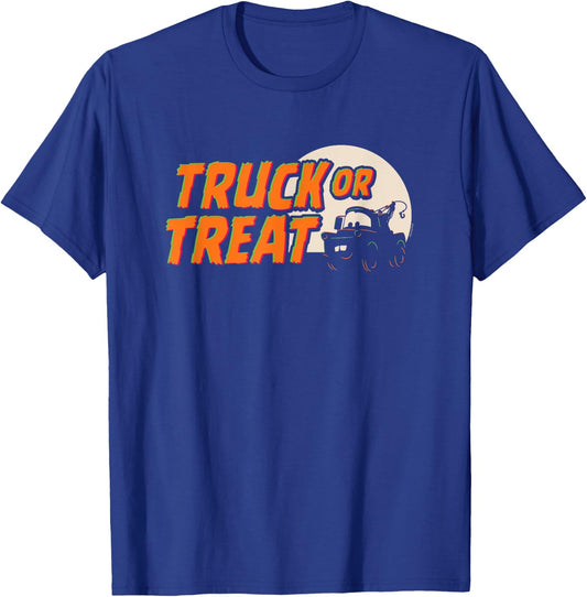 Disney and Pixar’s Cars Mater TRUCK or Treat Halloween T-Shirt - T-Shirt | Royal