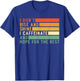 I Don't Rise And Shine I Caffeinate And Hope For The Best T-Shirt - T-Shirt | Royal