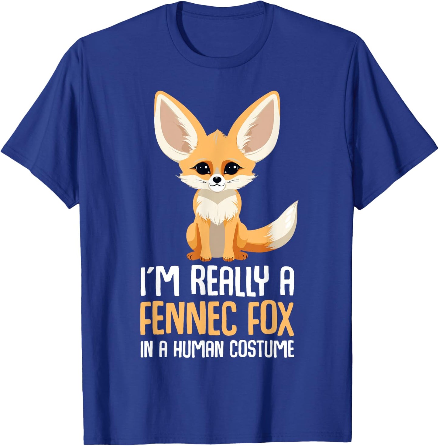 Fennec Fox Costume Girls Fox T-Shirt - T-Shirt | Royal