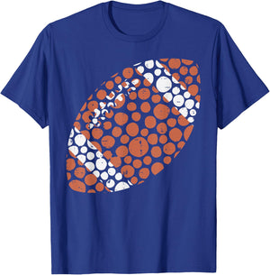 American Football Dots International Dot Day Men Boys Kids T-Shirt - T-Shirt | Royal