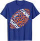 American Football Dots International Dot Day Men Boys Kids T-Shirt - T-Shirt | Royal