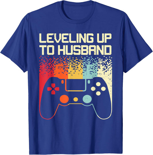 Cool Future Husband Boys Groom To Be Bachelor Gamer T-Shirt - T-Shirt | Royal