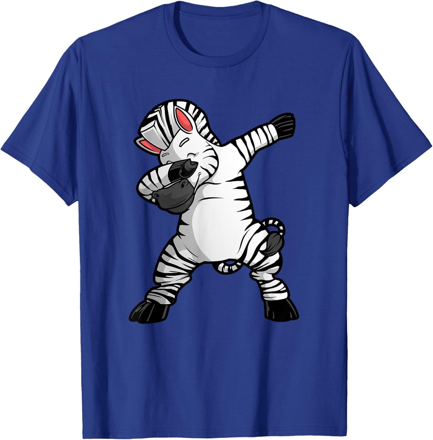 Cool Zebra Design Women Kids Wild Animal Zebra Lover T-Shirt - T-Shirt | Royal