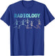 Funny Radiology Art Women Rad Tech Radiologist X-ray T-Shirt - T-Shirt | Royal