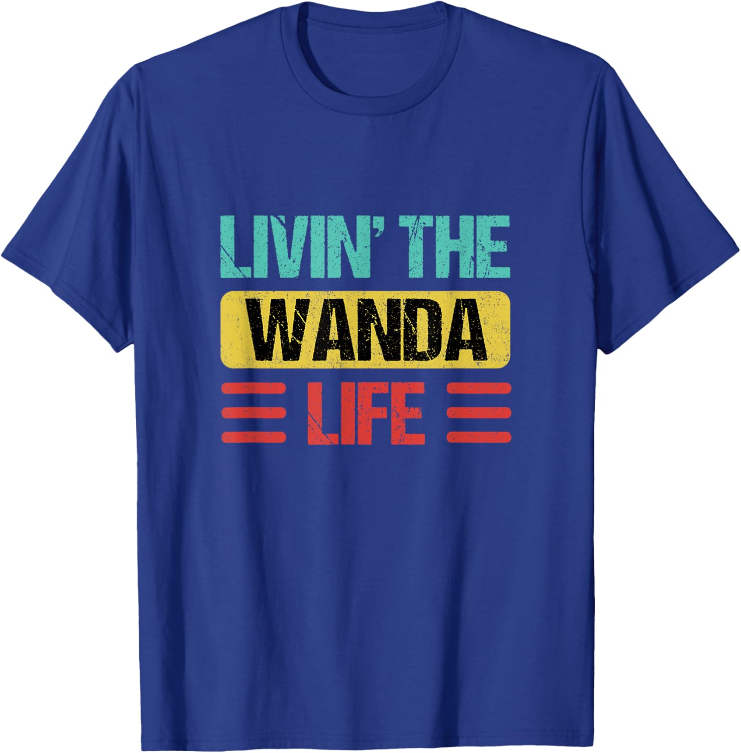 Wanda Name T-Shirt - T-Shirt | Royal