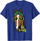 St Patricks Day Horse Saint Pattys Paddys Women Girls Kids T-Shirt - T-Shirt | Royal