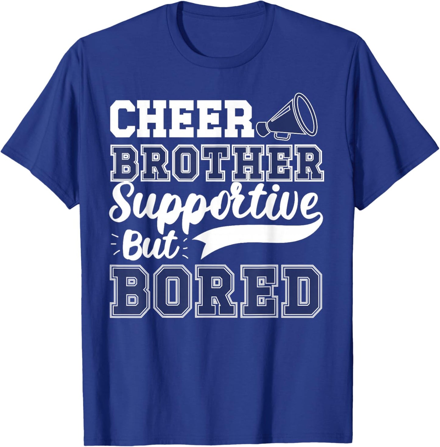 Dance Brother Cheer Brother of A Cheerleader Brother Small T-Shirt - T-Shirt | Royal