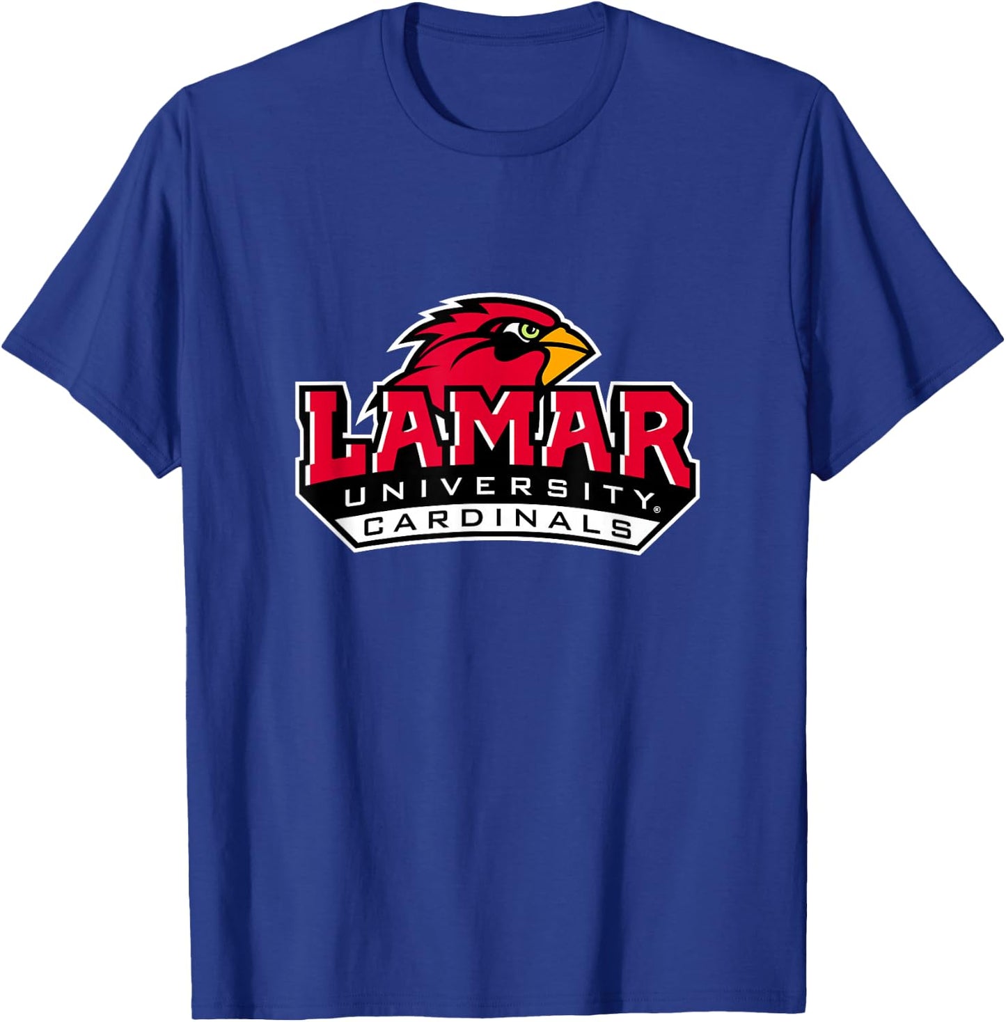 Lamar Cardinals | University NCAA Official Merch | PPLAMA02 T-Shirt - T-Shirt | Royal