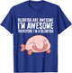Blobfish Are Awesome I'm Awesome Therefore I'm A Blobfish T-Shirt - T-Shirt | Royal