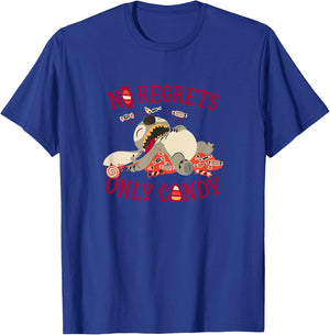 Disney Lilo & Stitch Halloween No Regrets Only Candy T-Shirt - T-Shirt | Royal