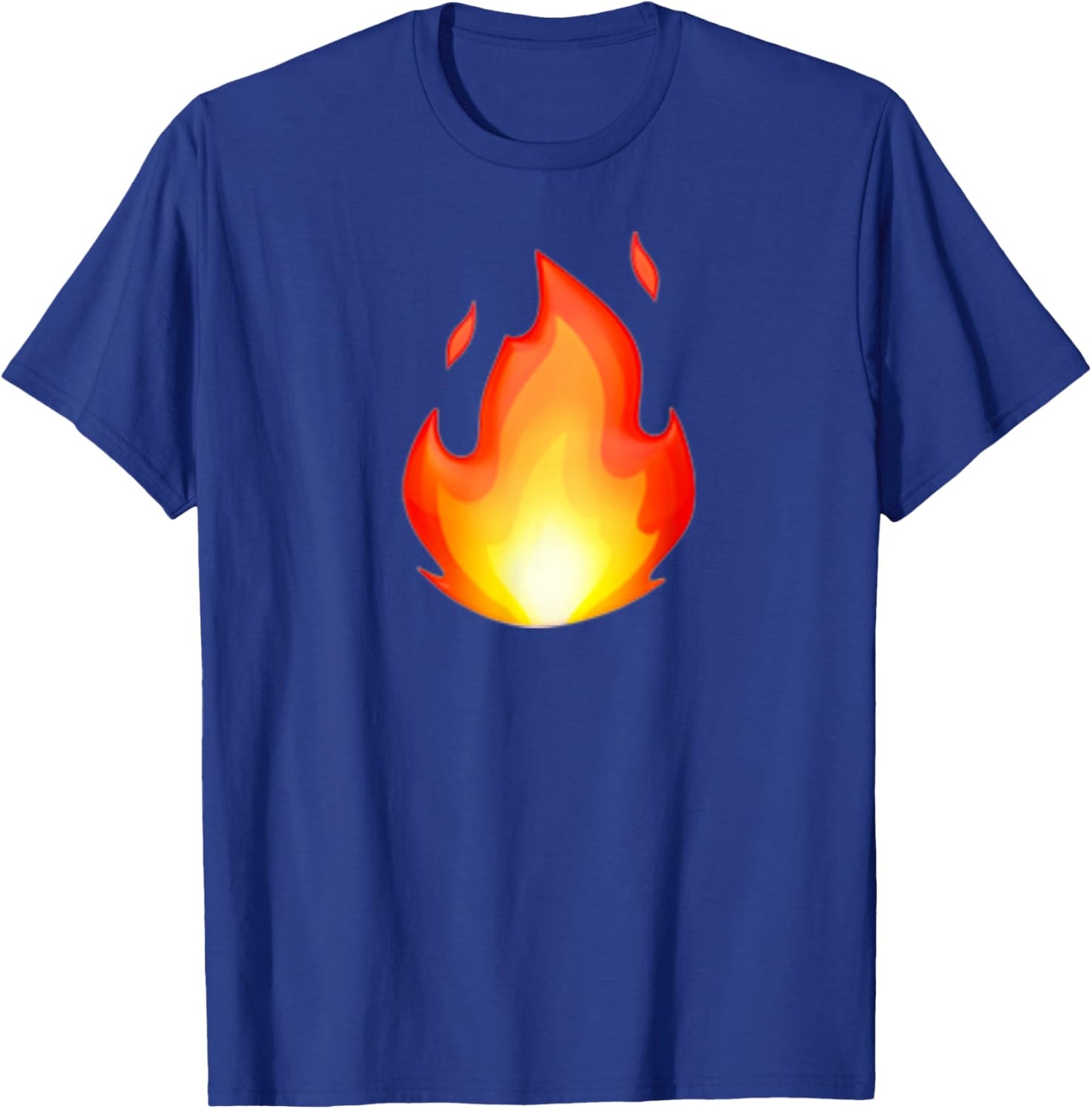Fire T's & Fire Designed Clothing Of Hot Fire T-Shirt - T-Shirt | Royal