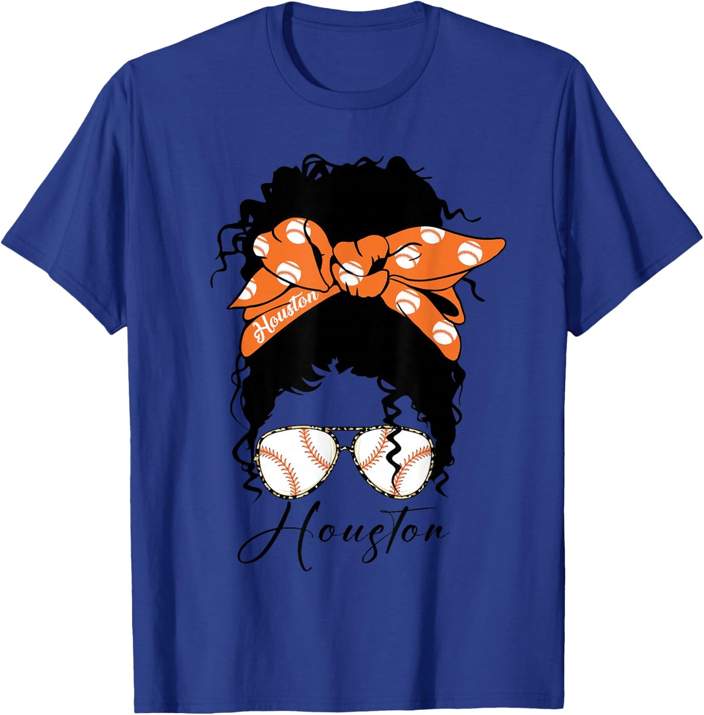 Messy Bun Souvenir Women T-Shirt - T-Shirt | Royal