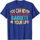 Funny Barrett Personalized First Name Joke Item T-Shirt - T-Shirt | Royal