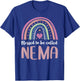Nema Shirt for Grandma Women Mothers Day Blessed Nema T-Shirt - T-Shirt | Royal