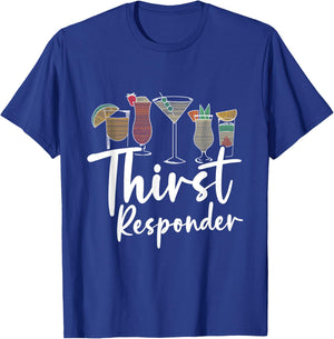Thirst Bartender Responder T-Shirt - T-Shirt | Royal