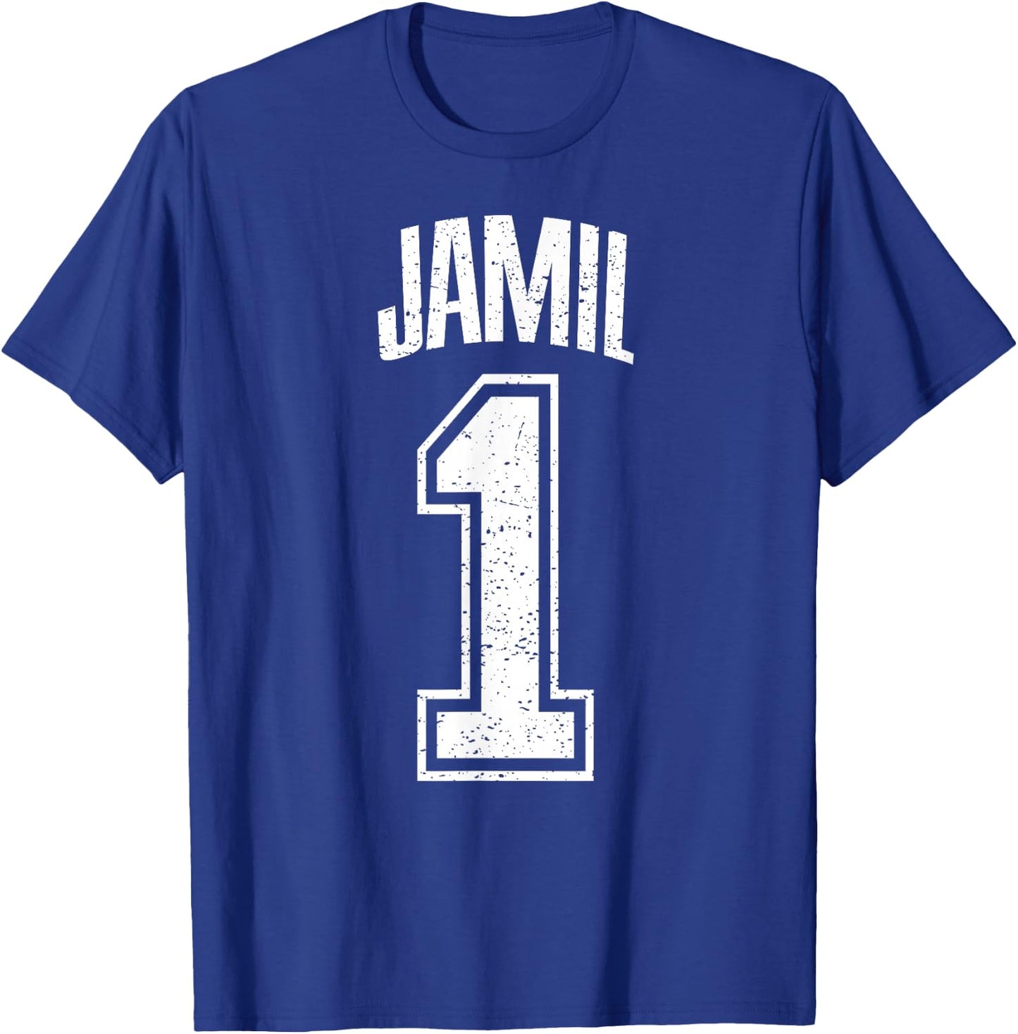 Jamil Supporter Number 1 Greatest Fan T-Shirt - T-Shirt | Royal