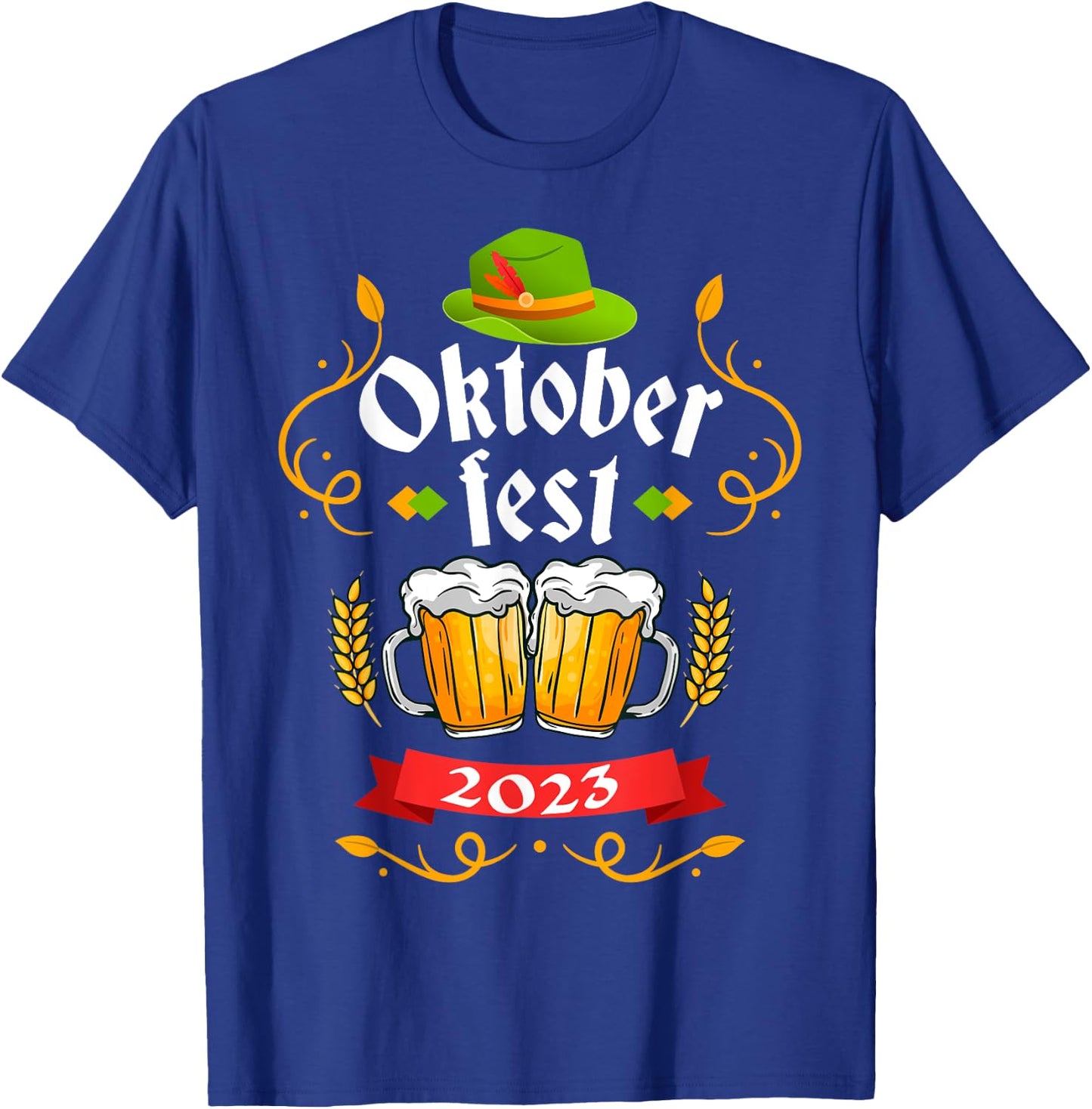 Oktoberfest 2023 Funny Oktoberfest 2023 Costume Men Women T-Shirt - T-Shirt | Royal
