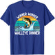 Winner Winner Walleye Dinner Fishing Lover Walley Fisherman T-Shirt - T-Shirt | Royal