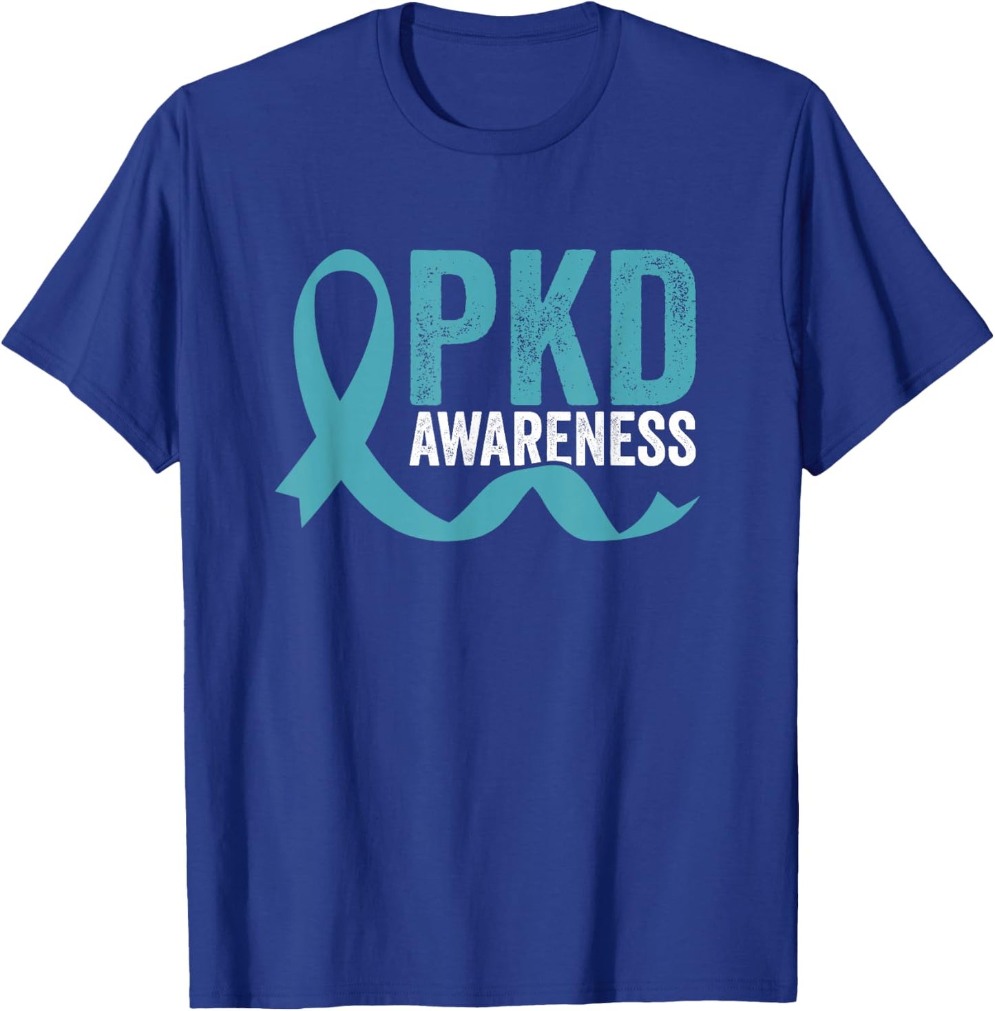 PKD Awareness Polycystic Kidney Disease Warrior Fighter T-Shirt - T-Shirt | Royal