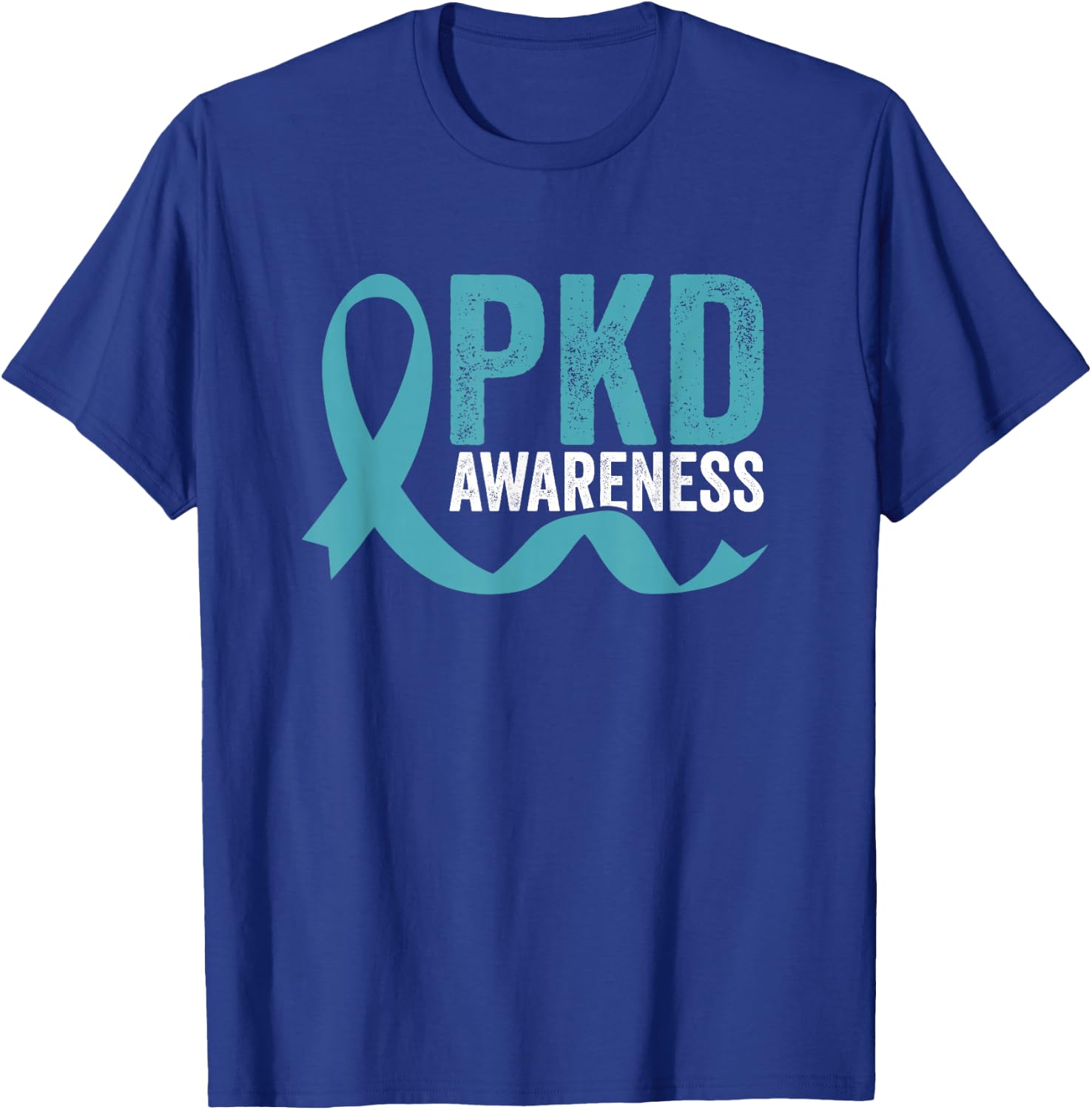 PKD Awareness Polycystic Kidney Disease Warrior Fighter T-Shirt - T-Shirt | Royal