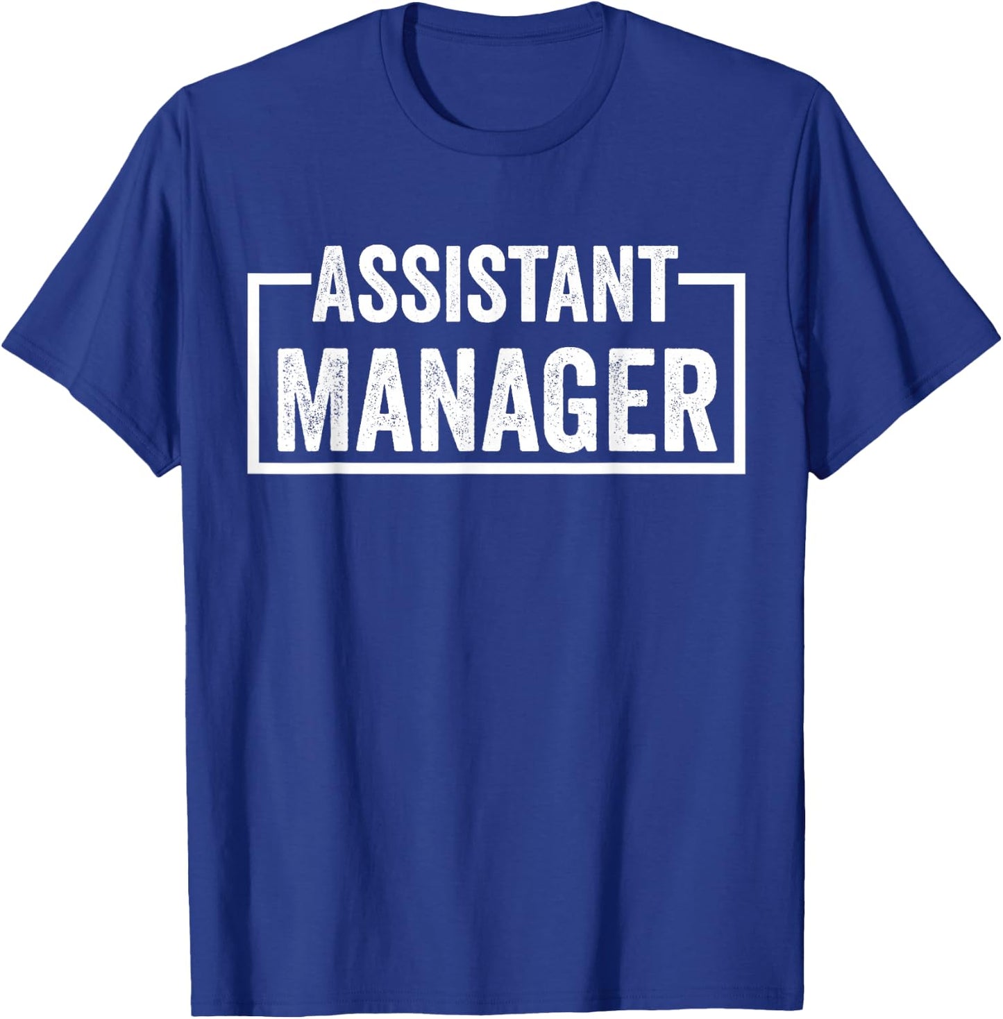Assistant Manager T-Shirt - T-Shirt | Royal