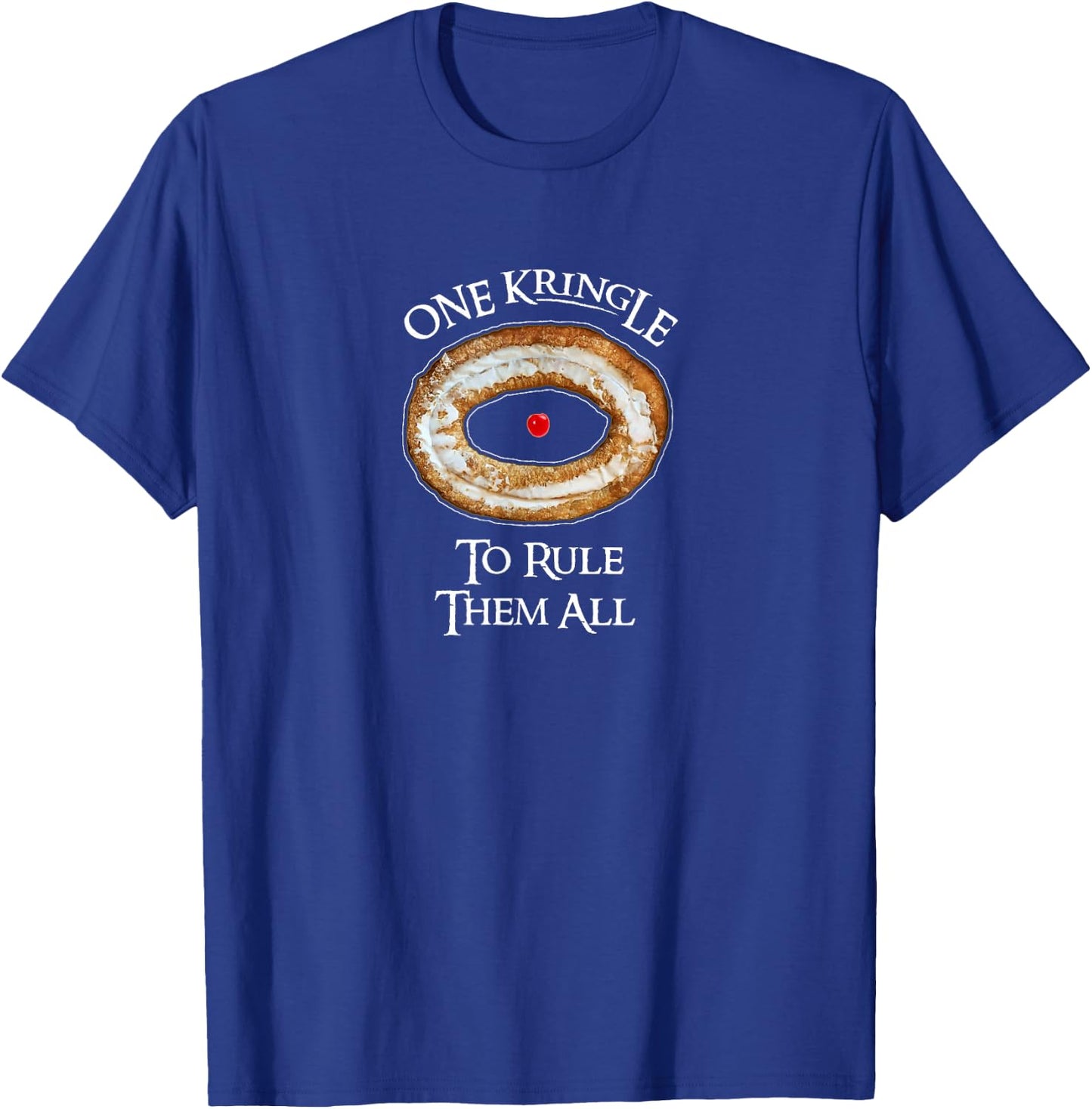 Kringle Danish Scandinavian Pretzel Coffee Cake Dessert Geek T-Shirt - T-Shirt | Royal