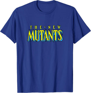 Marvel X-Men The New Mutants Vintage Comic Book Logo T-Shirt - T-Shirt | Royal