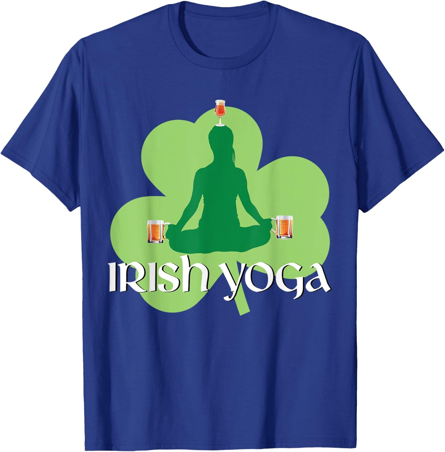 Irish Yoga T-Shirt - T-Shirt | Royal
