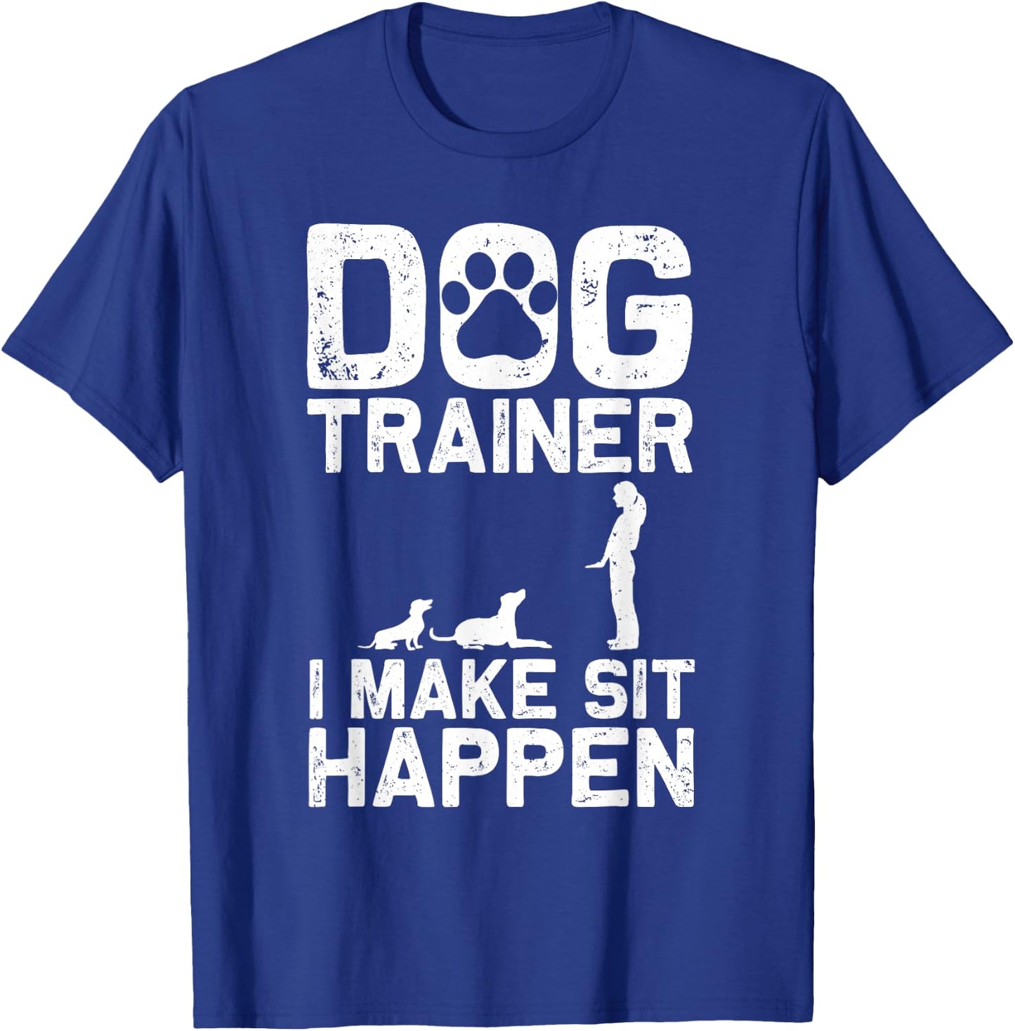 Cool Dog Trainer Women Service Dog Handler Training T-Shirt - T-Shirt | Royal