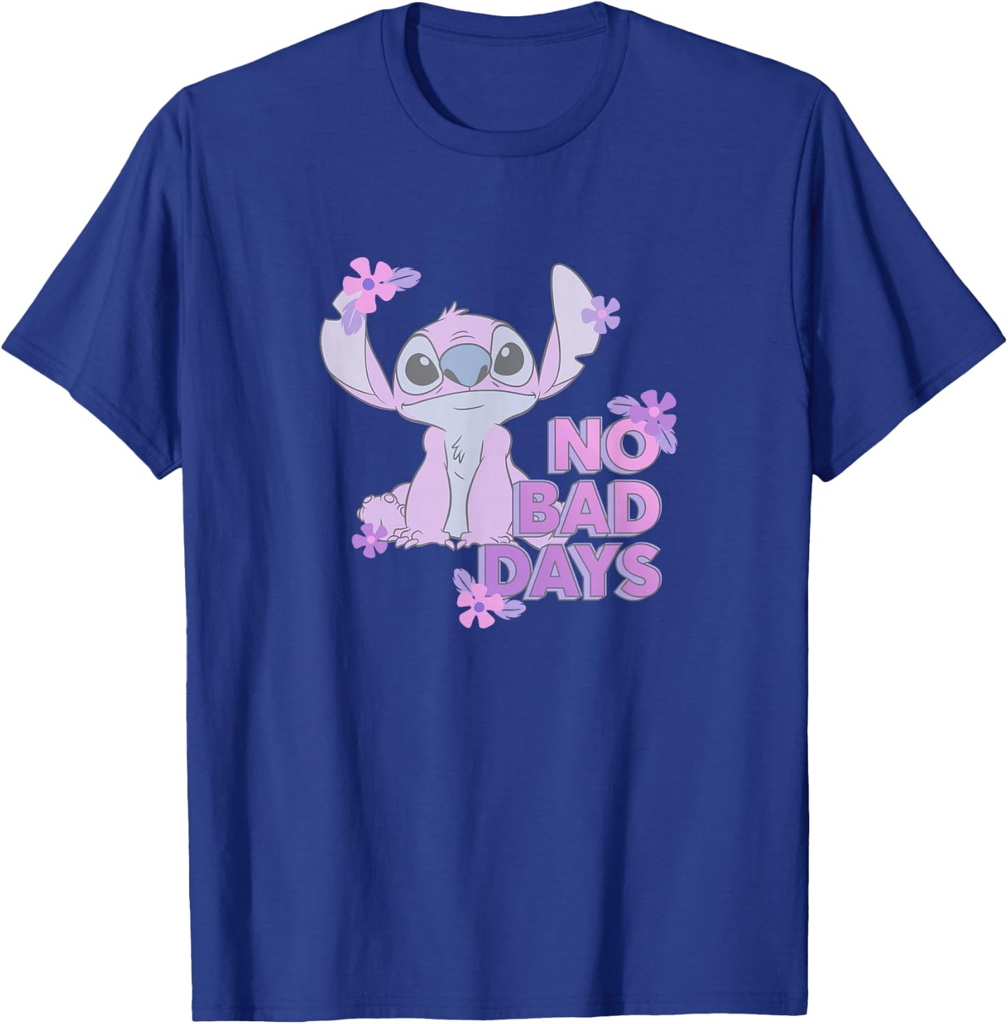 Disney Lilo & Stitch No Bad Days Cute Stitch Chest Portrait T-Shirt - T-Shirt | Royal