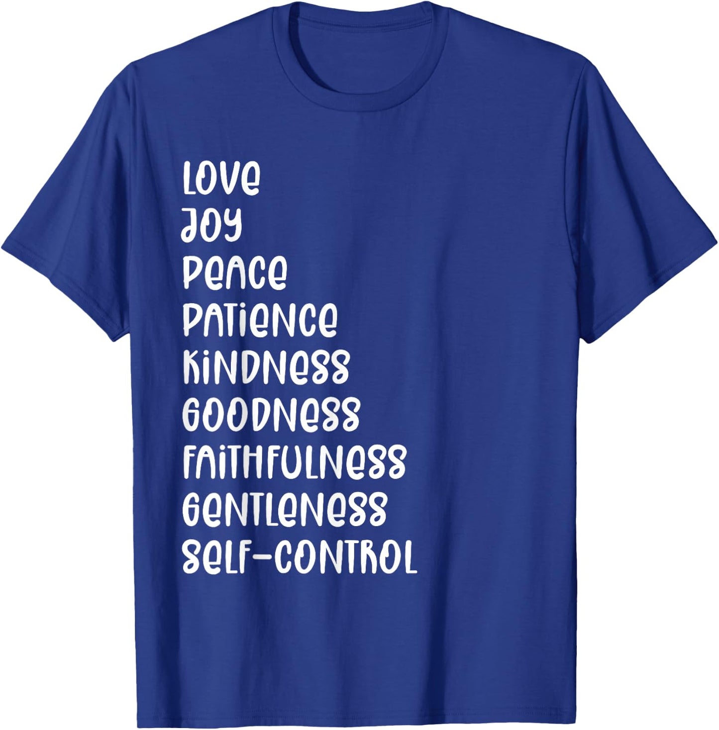 Galatians 5 22 Gift Christians - Fruit Of The Spirit T-Shirt - T-Shirt | Royal