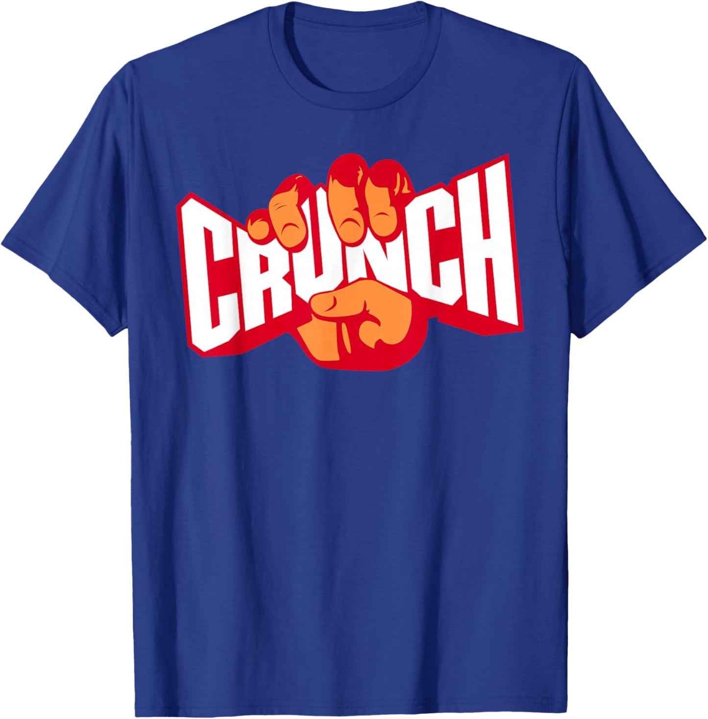 Crunch T-Shirt - T-Shirt | Royal