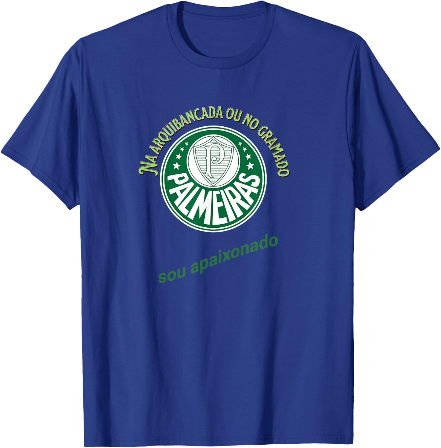 Camisa do Palmeiras Camisa de torcida verdao Blusa palmeiras T-Shirt - T-Shirt | Royal