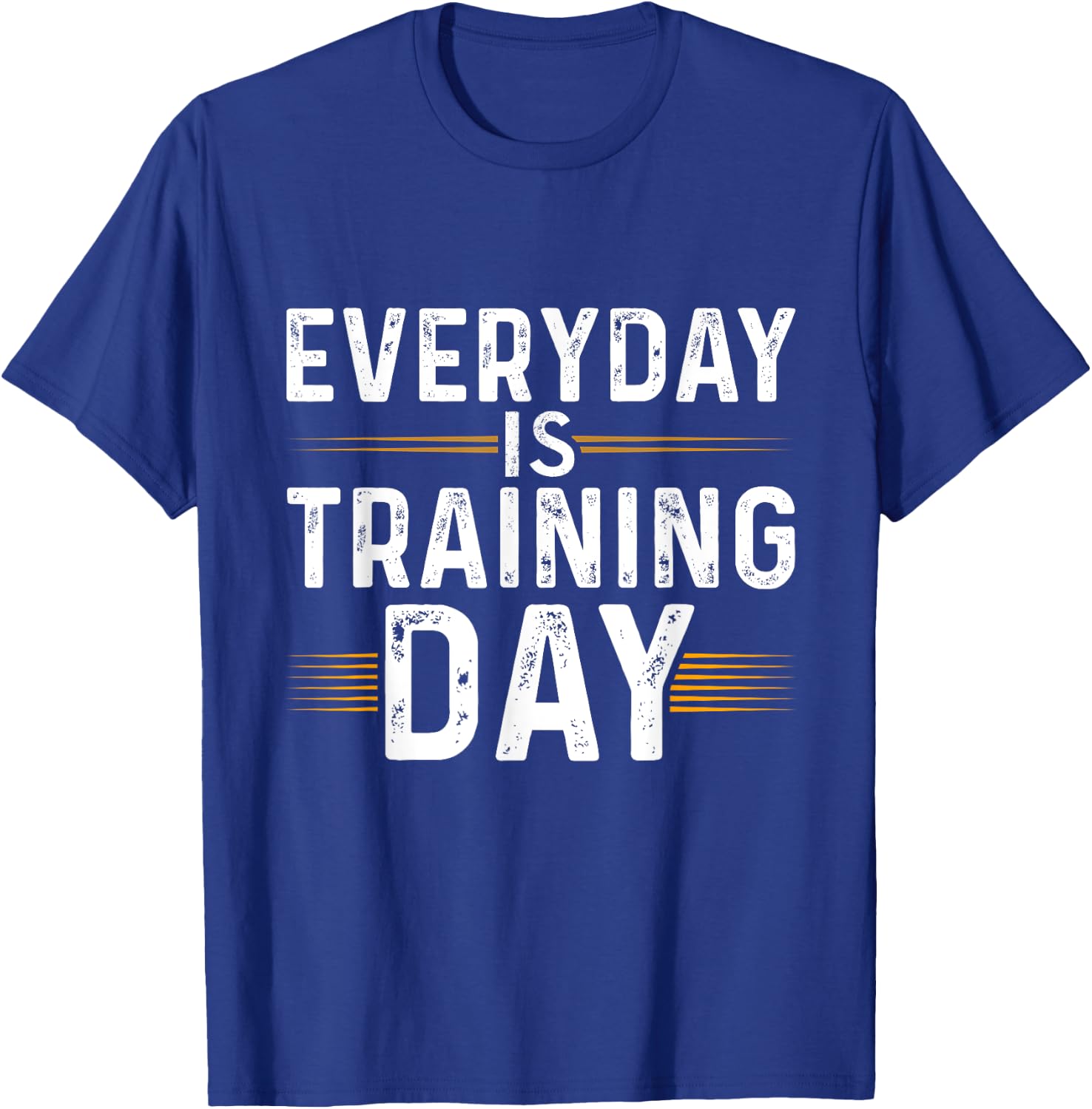 Everyday Is Training Day Shirt Motivational Gym T-Shirt - T-Shirt | Royal