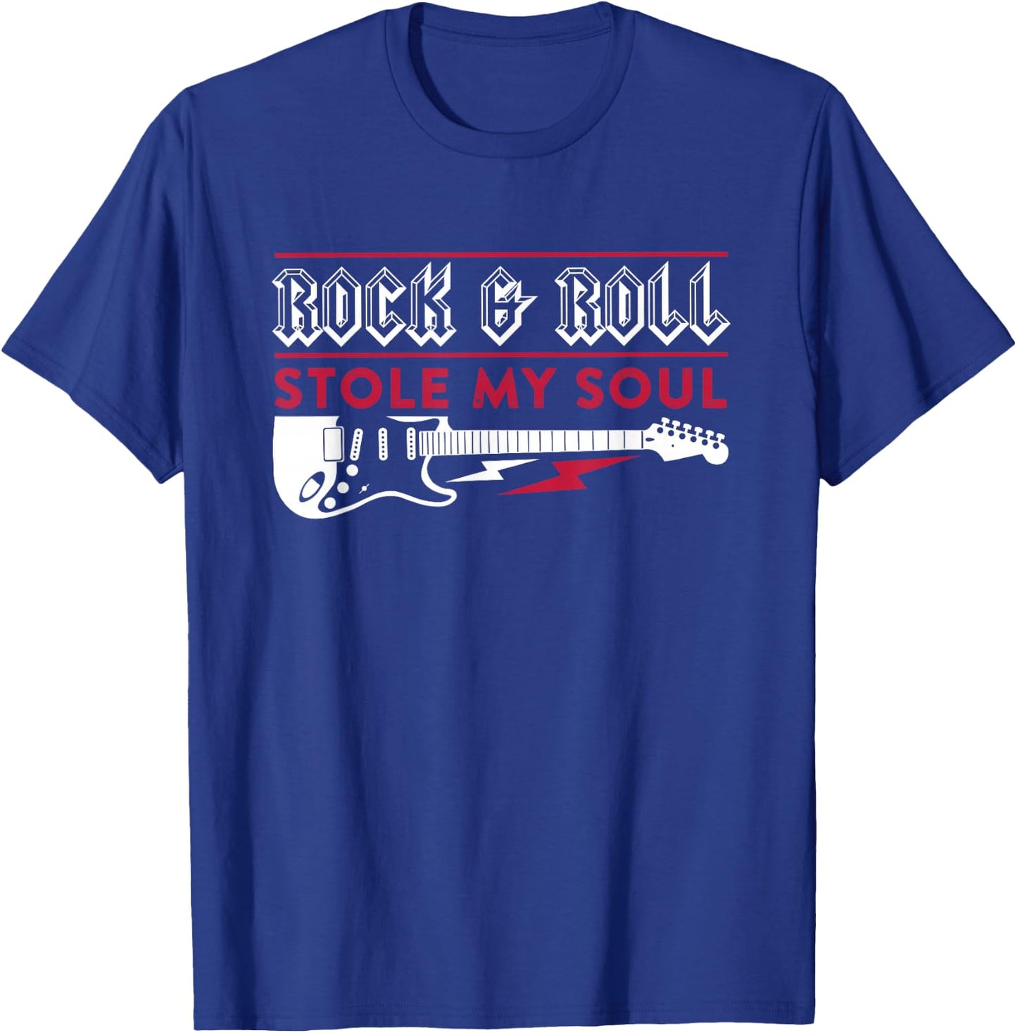Stole My Soul Retro Rock N' Roll T-Shirt - T-Shirt | Royal