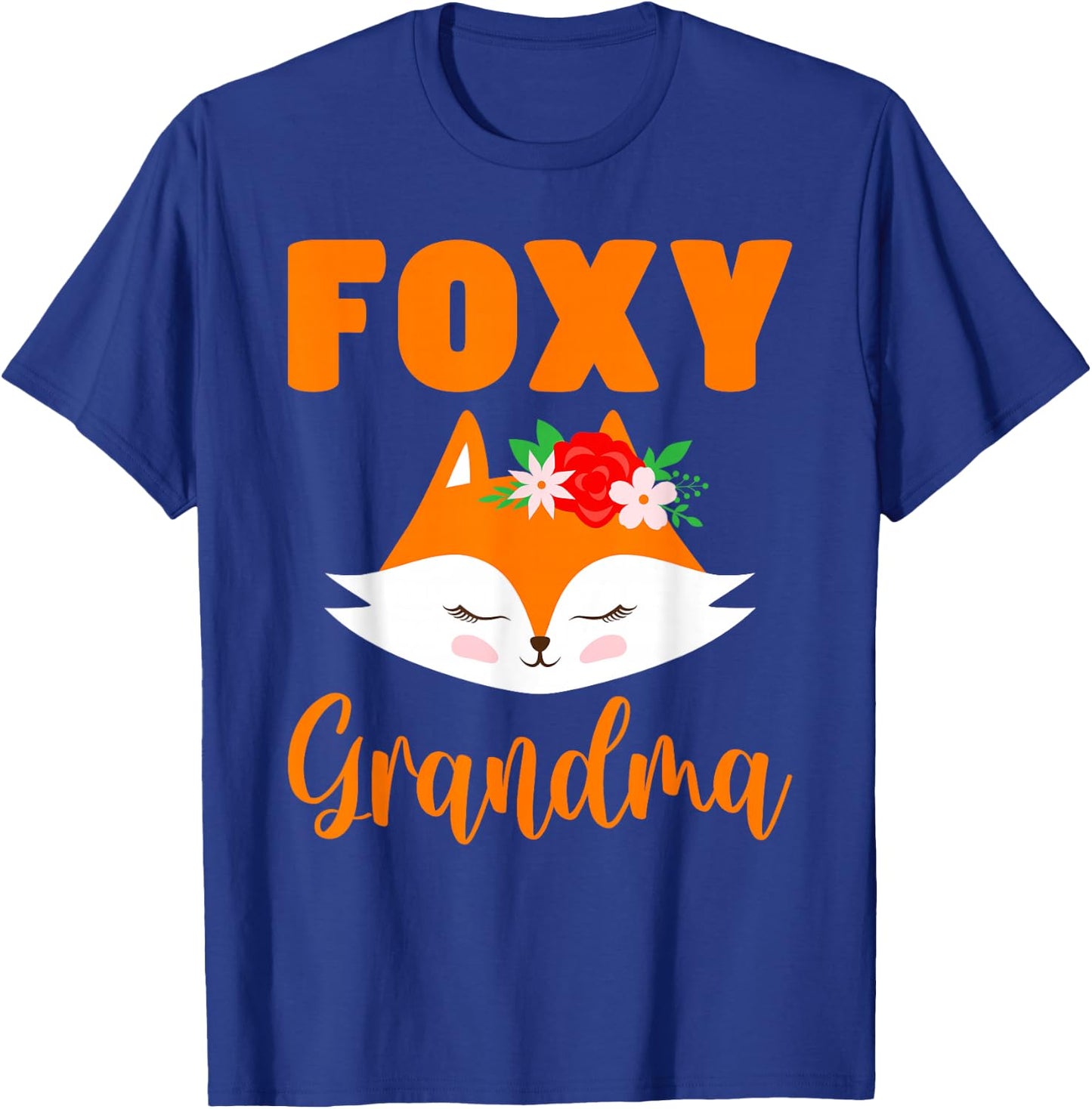 Foxy Grandma Fox Grandma T-Shirt - T-Shirt | Royal
