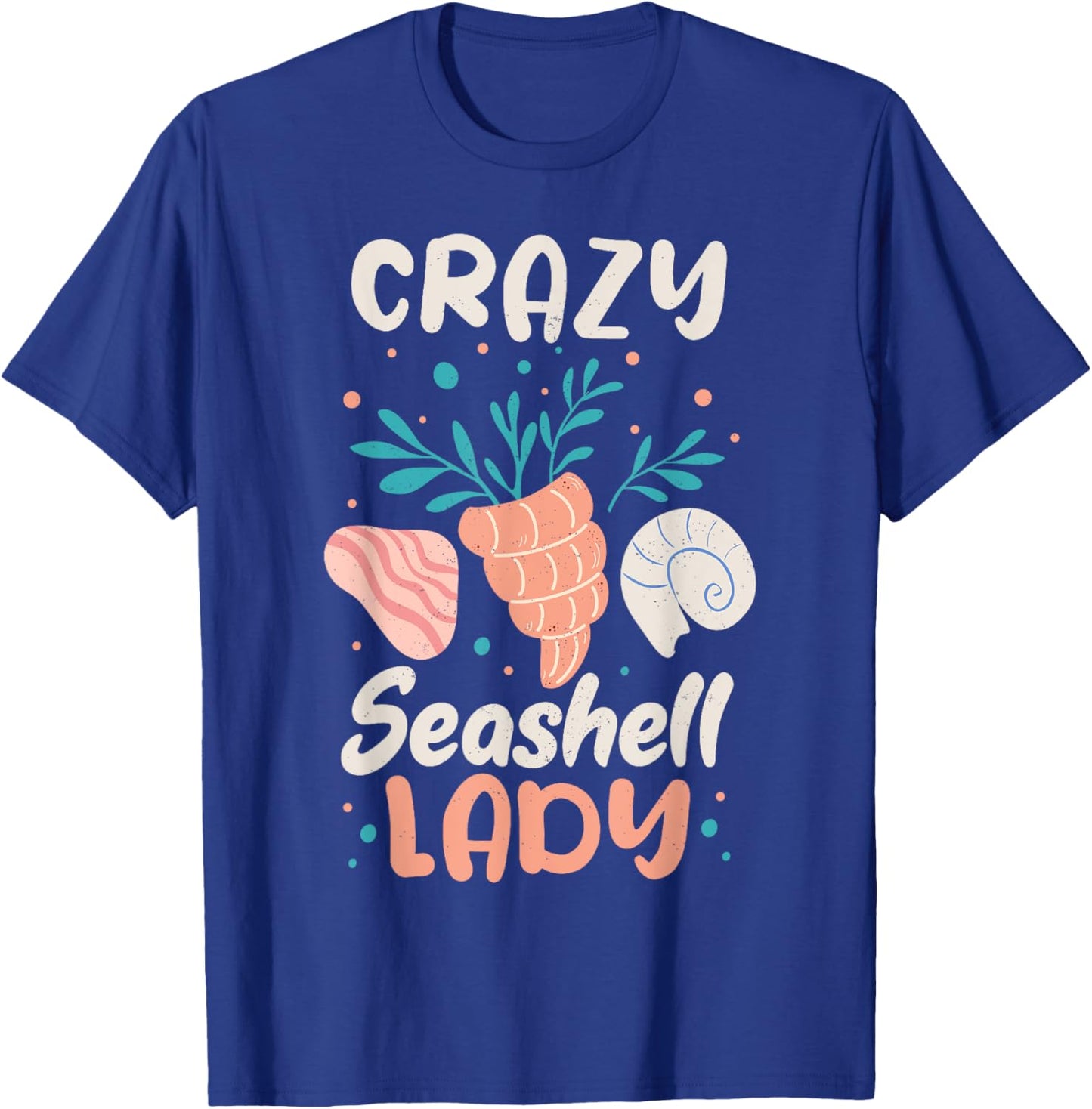 Shelling Shell Collecting Seashell Collector T-Shirt - T-Shirt | Royal