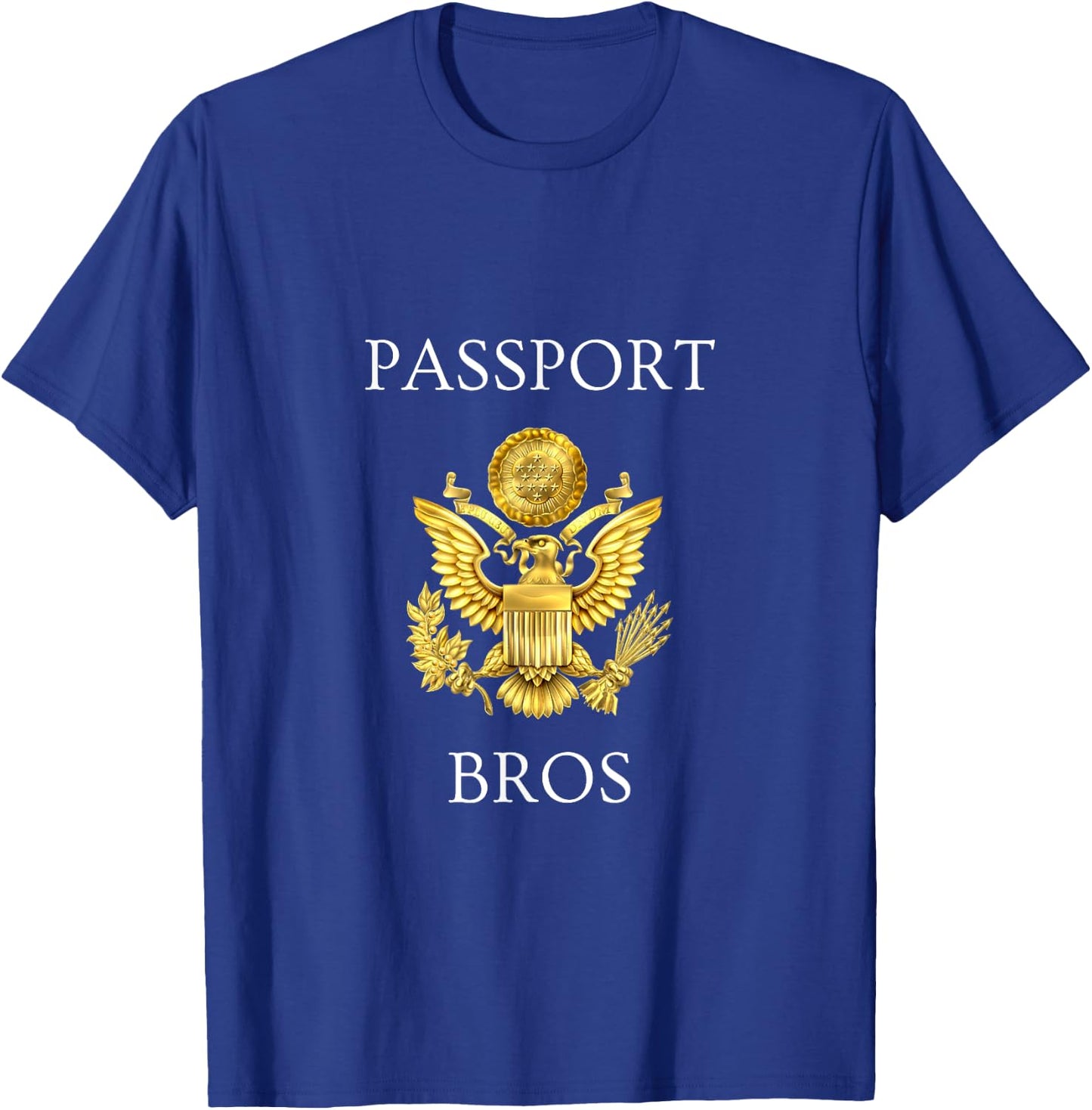 Passport Bros T-Shirt - T-Shirt | Royal