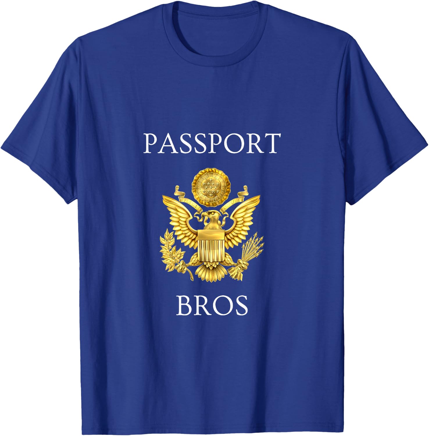 Passport Bros T-Shirt - T-Shirt | Royal