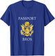 Passport Bros T-Shirt - T-Shirt | Royal