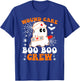 Wound Care Boo Boo Crew Shirt Funny Nurse Ghost Halloween T-Shirt - T-Shirt | Royal