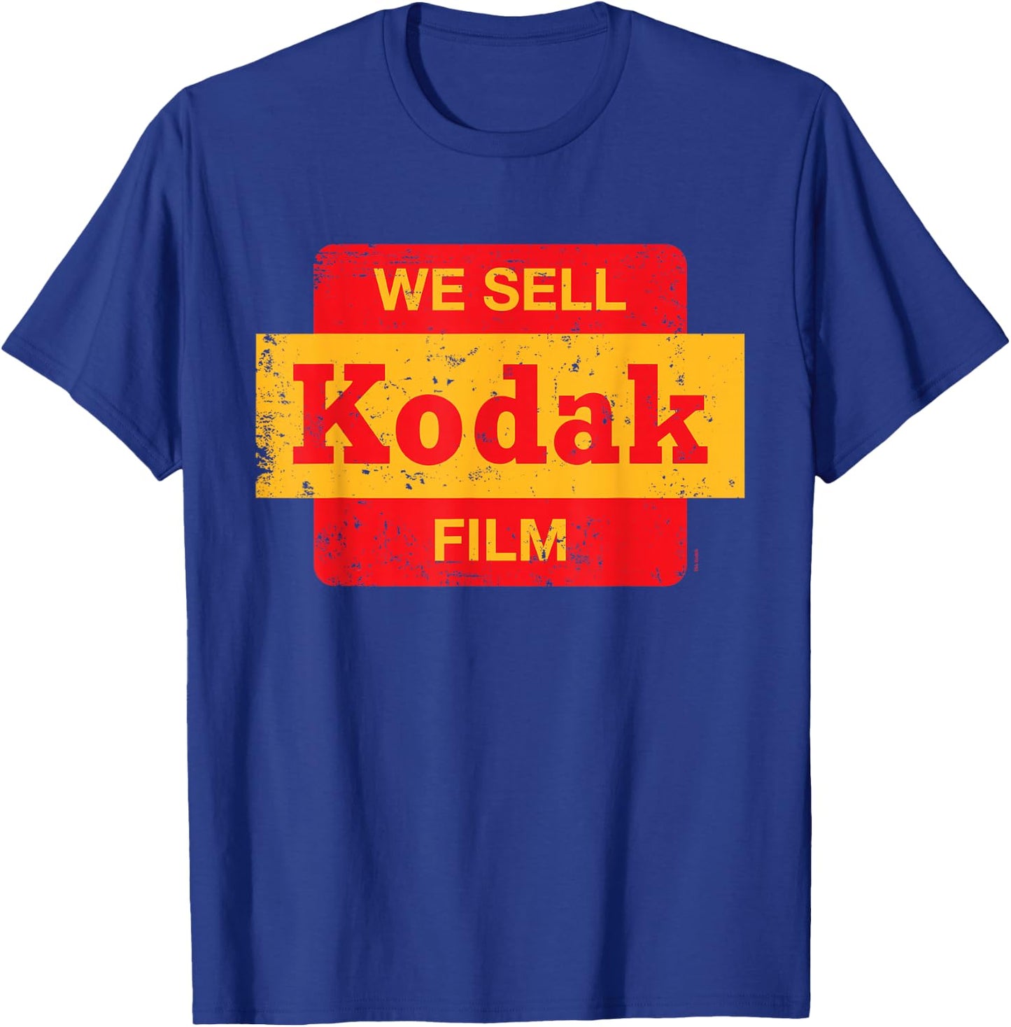 Vintage 'We Sell Kodak Film' T-Shirt - T-Shirt | Royal