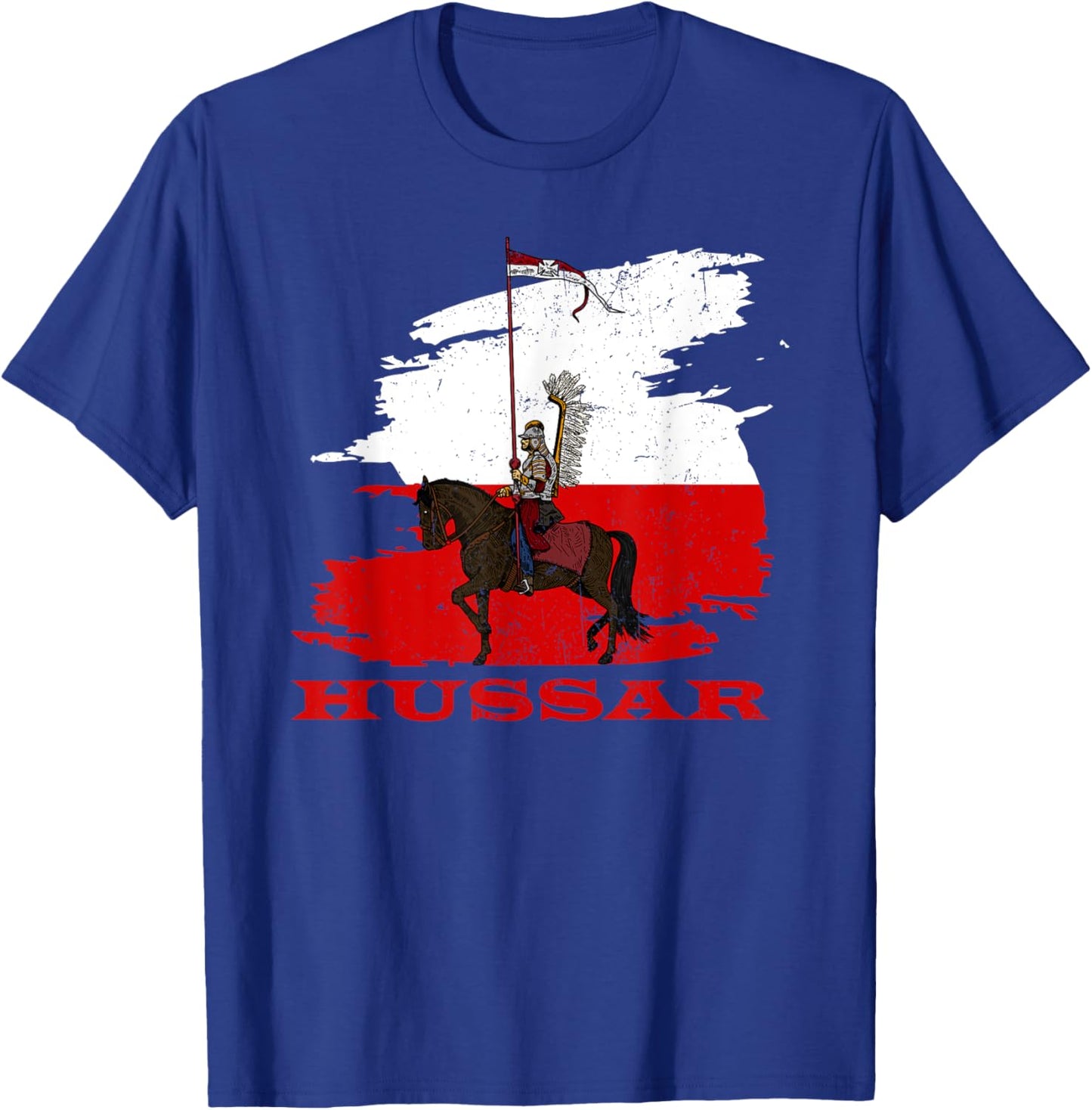 Poland husaria Polish winged hussars military Polska Krakow T-Shirt - T-Shirt | Royal