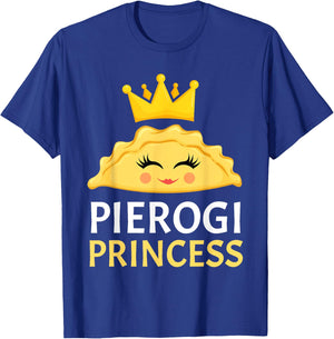 Cute Pierogi Art Women Girls Kids Pierogi Polish Dumpling T-Shirt - T-Shirt | Royal
