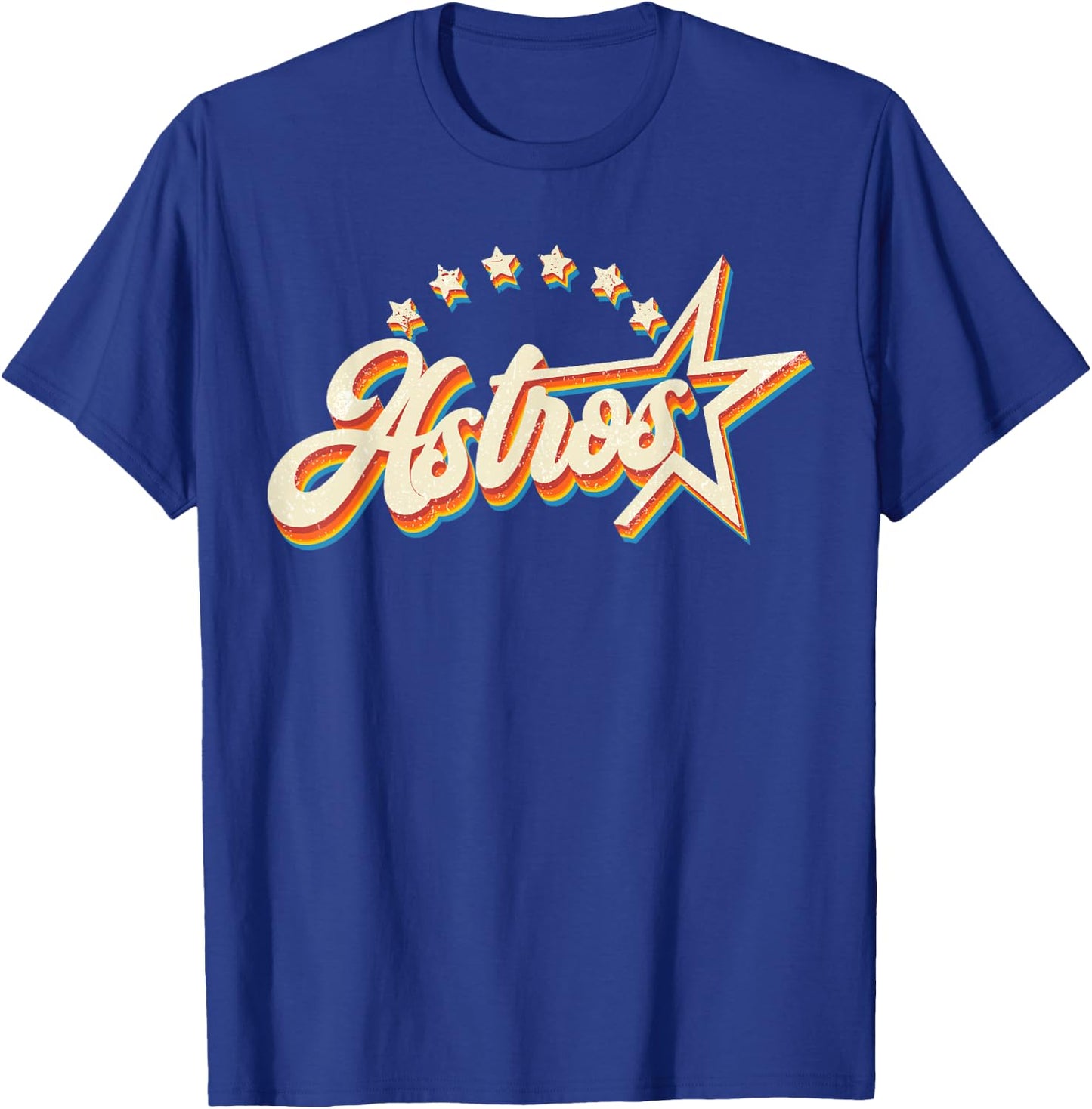 Astros Name Personalized Vintage Retro Gift Women T-Shirt - T-Shirt | Royal